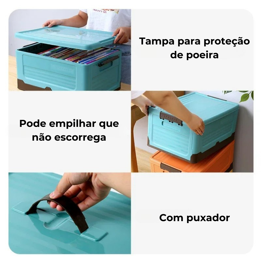 Caixa Organizadora Dobrável Prática