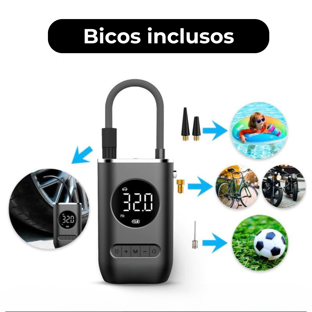 AirGo - Encha seu pneu, não seu tempo