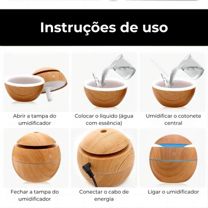 Umidificador Ultrassônico