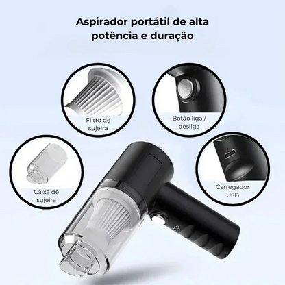 Aspirador de Pó Portátil