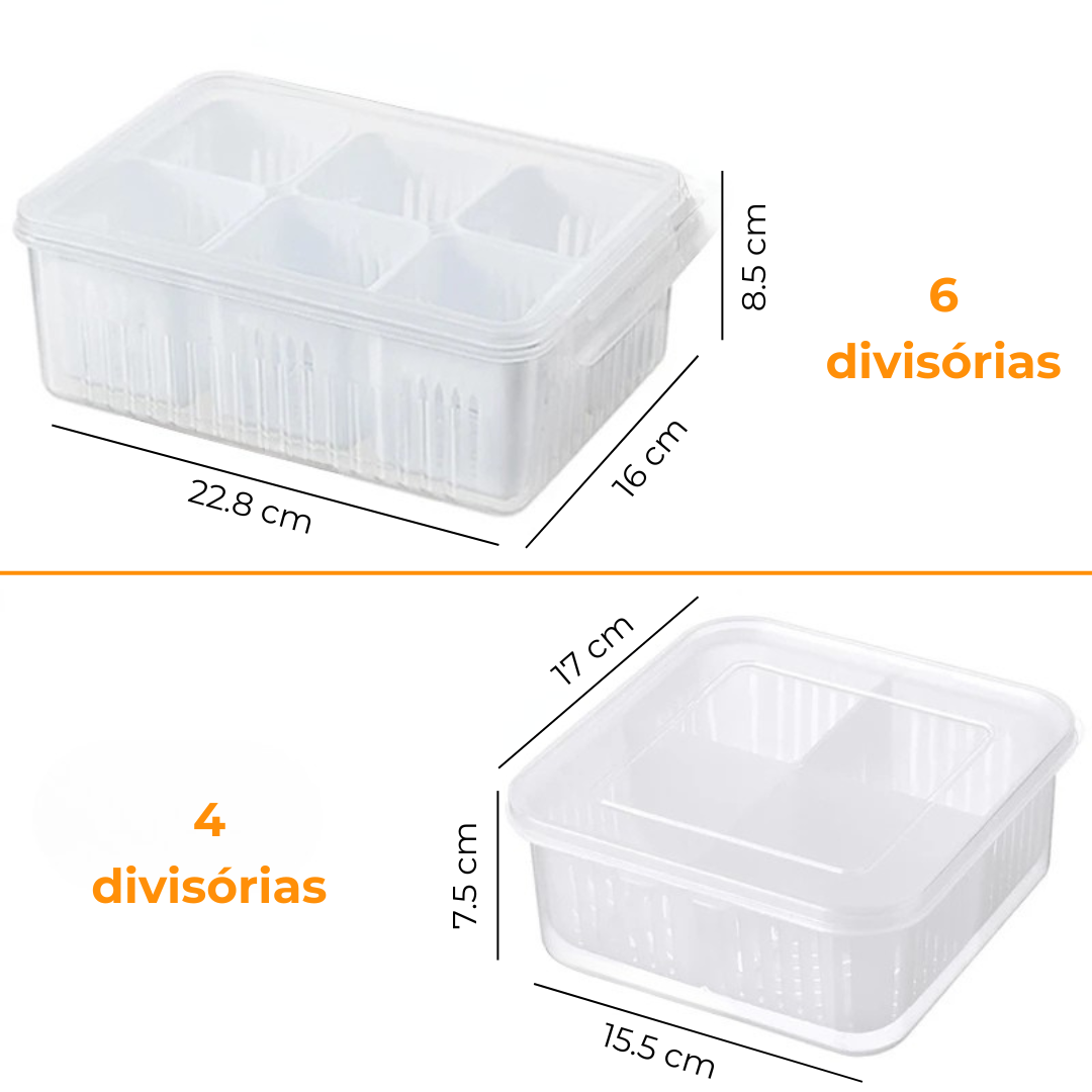 Organizador Prático para Geladeira